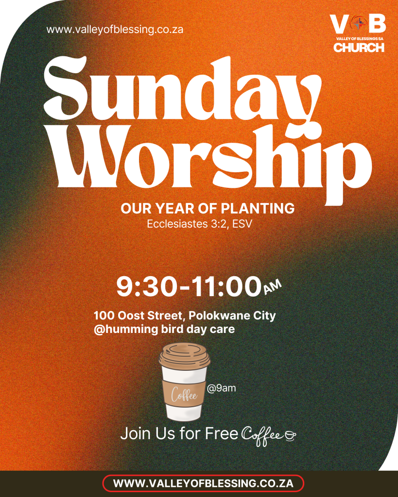 orange and black modern sunday service instagram post (2)